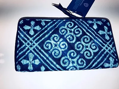 Vera Bradley **CUBAN TILES** GEORGIA RFID ZIP WALLET  NWT • $9.88