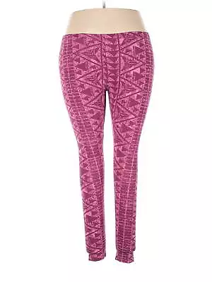 Mossimo Supply Co. Women Pink Leggings XXL • $12.74