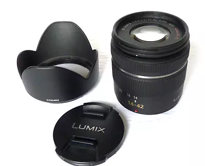Panasonic Lumix G Vario 14-42mm F/3.5-5.6 ASPH Mega OIS Zoom Lens • $59.90