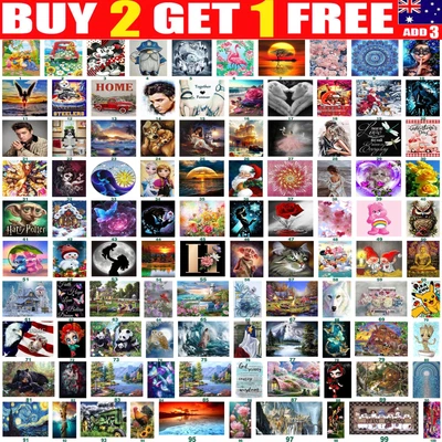 $11.19 • Buy 5D DIY Diamond Painting Embroidery Cross Craft Stitch Arts Kit Mural Home Decor