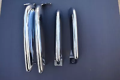 1965 1966 65 66 Ford Mustang Front & Rear New Chrome Bumper Guards Set Of 4  • $109.95