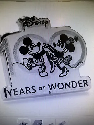 $20 • Buy Disney 100 100 Years Of Wonder LAPEL ONLY Pin Mickey Minnie 