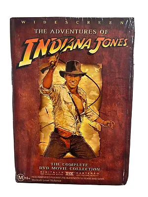 $49 • Buy Indiana Jones The Complete Adventures All 4 Movies Blu-ray BRAND NEW Region B