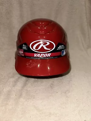 Rawlings Vapor Youth Baseball Softball Batting Helmet Red 6.5 - 7.5 MLB Logo • $18