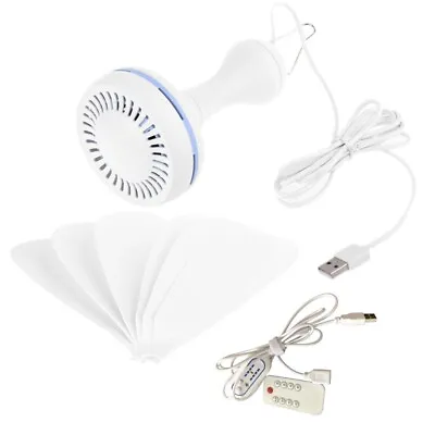 USB Powered Ceiling Fan With Remote Control Fan For Camping Tent • $36.23