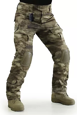 A-TACS FG PC Battle Ripstop Pants Military Uniform Tactical Camo Hunting Pants • $63.98