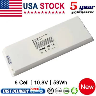 Rechargeable Battery For Apple MacBook 13 Inch A1181 A1185 MA561 MA566 White • $21.95