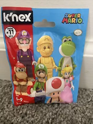 K'nex Super Mario Series 11 Blind Bag Figure Sealed New • $30