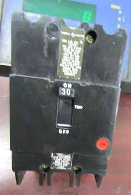 😃 GE 30 AMP CIRCUIT BREAKER 3 POLE 480 VAC Circuit Breaker TEY330 • $89.99