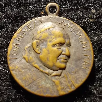 Italy 1962 Pope John Xxiii Jesus W Apostles Design Vatican Medal Signed Manfrini • $15