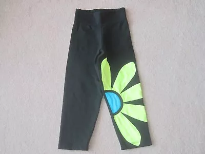 Margarita Supplex Girls 1 First Quality Pants Black/bright Flower V Good • $19.99