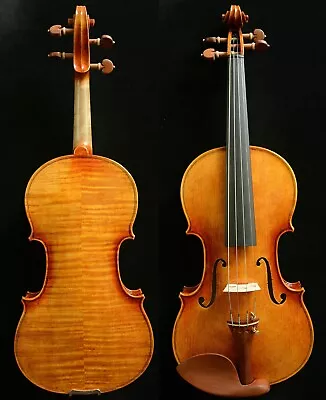 Fine Violin Stradivari 1716 Messiah Violin European Wood W-0027 • $599