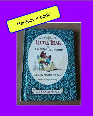 🔴  Little Bear Else H Minarik & Maurice Sendak An I Can Read Vintage HC Book 🔴 • $10.60