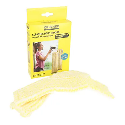 Karcher WV2 WV5 WVP10 Window Vac Microfibre Wiping Cloths  GENUINE • £12.40