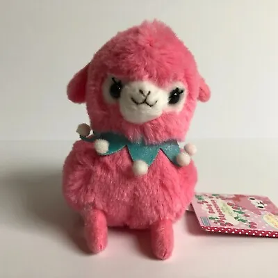 AMUSE Dark Pink Lovely Jester Baby Alpacasso (12cm) Strawberry Arpakasso Plush • $11