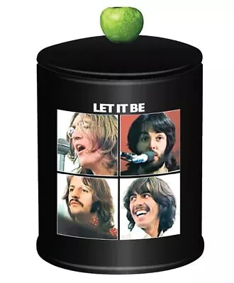 The Beatles “Let It Be” 11.25  Tall Ceramic Cookie Jar From Bioworld • $59.99