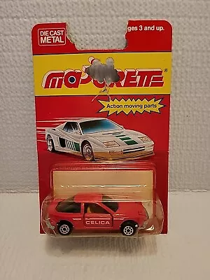 Majorette - Toyota Celica 20GT - # 249 - 200 Series - ***New - Card Damaged*** • $3