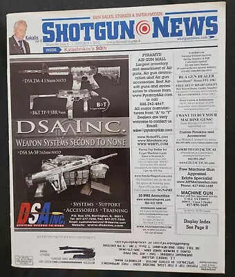 Lot OF 5 2010 SHOTGUN NEWS MAGAZINES- M77 SIG P238 AR Projects M1A++ • $19.99