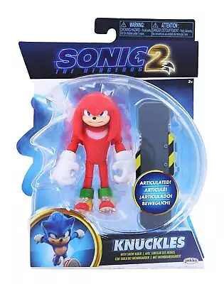 Sonic The Hedgehog 2: Knuckles W/ Snow Rider 10cm Figure • £16.99