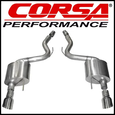 Corsa Sport 3  Axle-Back Exhaust System Kit Fits 2015-2017 Ford Mustang GT 5.0L • $1326.99