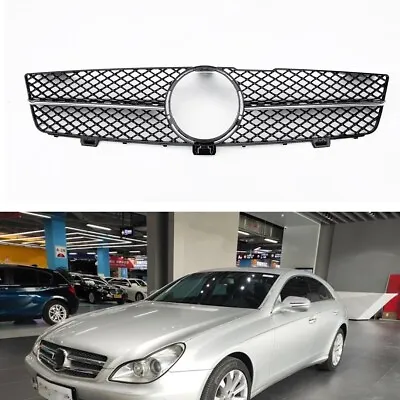 Replacement Front Bumper Grille For Mercedes Benz W219 CLS CLASS 2008-11 Silver • $101.36