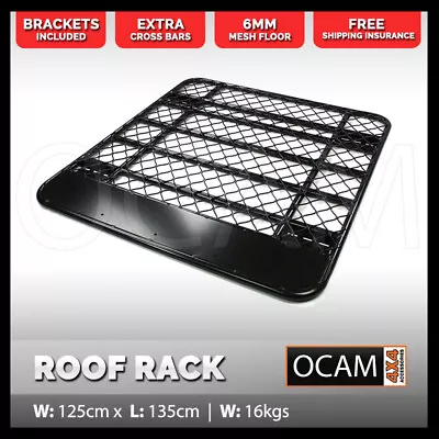 OCAM Aluminium Flat Roof Rack For Nissan Navara D22 Dual Cab Alloy Platform • $549