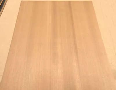 Makore Quarter Cut Wood Veneer Sheet 17  X 24  With Wood Backer 1/25  Thickness  • $35