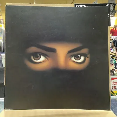 MICHAEL JACKSON  Dangerous Original 1991 2-SIDED Promo 12  X 12  Poster • $14.99