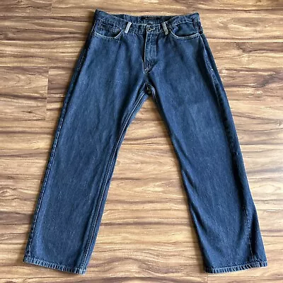 Sean John Jeans Mens 38 Blue Hamilton Straight 100% Cotton Hip Hop Streetwear • $22.99