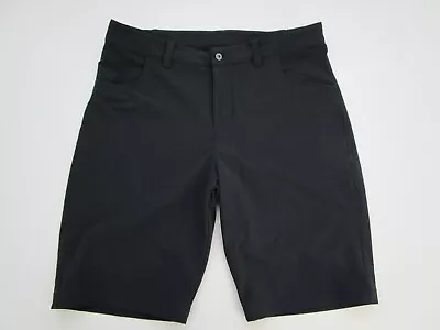 Mens Large Bontrager Evoke Mountain Bike Mtb Cycling Black Shorts Baggy Unlined • $34