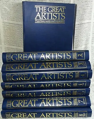 £10 • Buy The Great Artists - Marshall Cavendish Partwork (1985)- Binders & Spine Stickers
