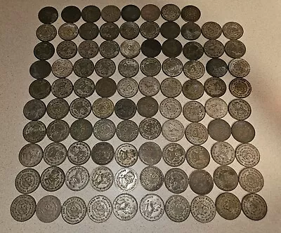 Lot / 10 Mexican Pesos 1957-1967 Random Pick 10% Silver • $34.99
