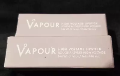 🔥Best Price Lot 2x 🔥VAPOUR High Voltage Lipstick In BOLD 0.14oz 4g • $34.99