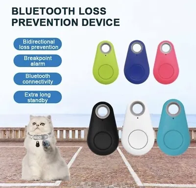 Mini Bluetooth Tracker Wireless Key Finder Alarm Wallet Car Pet Child Locator  • £5.49