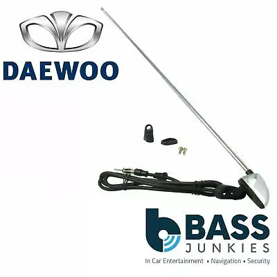 £11.95 • Buy DAEWOO Universal Stainless Steel Pillar Mount AM/FM Car Radio Aerial Antenna