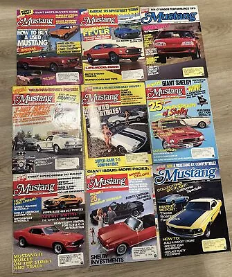 Huge Mustang Magazine Lot. Hot And Wild 1970 - 1990 Vintage Collectibles • $74.99