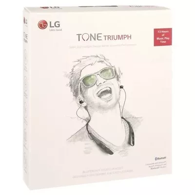 LG TONE TRIUMPH Bluetooth Wireless Stereo Headset - Black (HBS-510) • $29.99