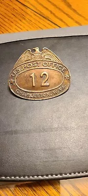 $65 • Buy Post Office Badge Charleston, W.va. #12 Nice Condition