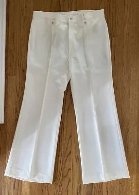 VTG 70s Angels Flight Tobias Kotzin Disco Bell Bottom Pants Men's 35” USA • $59.99