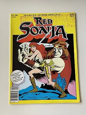 Marvel Super Special #38 (1985) Red Sonja Official Film Adaptation • $6