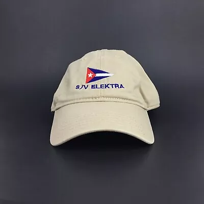 S/V ELEKTRA (Sailing Yacht) Baseball Cap Hat Mens Cotton • $22.50