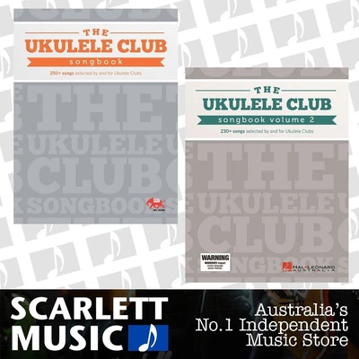 $89.80 • Buy The Ukulele Club Songbook Volume 1 & Volume 2 Book Bundle *SAVE ALMOST 10%*