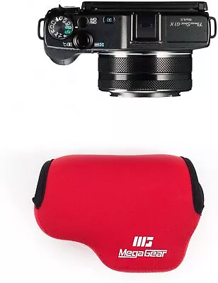 Canon PowerShot G1 X Mark II Ultra Light Neoprene Camera Case With Carabiner - • $22.99