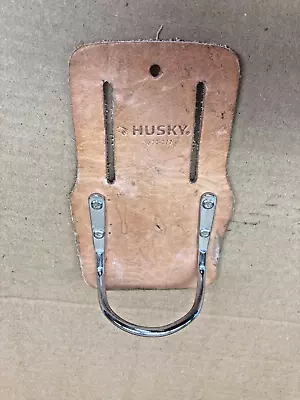 Husky Leather Hammer Holder Holster For Work Tool Belt 333-077 USED • $3