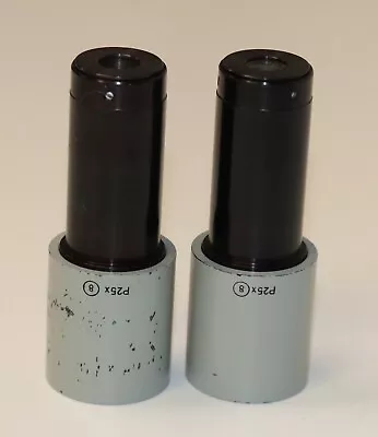 Pair Of Microscope Eyepieces ZEISS P25X • $65