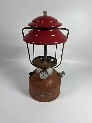 Vintage 1965 Coleman 200A Red Camping Lantern (The Sunshine Of The Night) • $13.50