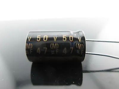 10pcs JAPAN ROA Cerafine 47uf 50v Capacitor For Audio RoHS  New Diy HiFi • $17.35