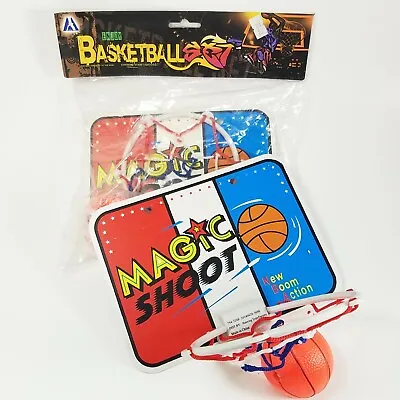  2 Indoor Mini Basketball Full Court Goal Set  MAGIC SHOOT • $14.97