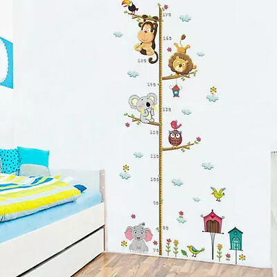 Monkey Animal Wall Stickers Zoo Tree Nursery Baby Kids Room DIY Decal Art Decor • $7.79