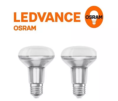 Osram LED 9.1 Watt (100W) R80 670 Lumen Warm White  E27 Bulb Twin Pack • $34